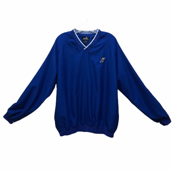 Men’s Ashworth Golf Pullover KU Jayhawks, Size Med - Picture 1 of 5